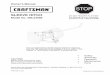 Owner's Manual - · PDF fileOwner's Manual Model No. 486.24586 ... LOCATE TRACTOR MODEL NUMBER ... , they may be purchased at most Craftsman outlets or by calling 1-800-4-MY-HOME®