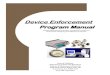 Device Enforcement Program Manual · PDF fileDivision of Measurement Standards . 6790 Florin Perkins Road, Suite 100 . Sacramento, CA 95828-1812 