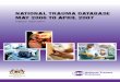 National Trauma Database - · PDF file2 April 2008 ©National Trauma Database, Malaysia Published by the National Trauma Database (NTrD) Hospital Sungai Buloh Jalan Hospital 47000