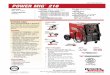 Power MIG 216 Product Info - Lincoln · PDF filepower mig® 216 | [ 3 ] gun information spool gun ready–light duty spool gun capable–medium duty spool gun capable–heavy duty