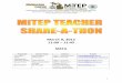 Sample 6Th grade MITEP Lesson Plan Share-A-Thon II MSTA Hanout.pdf · 2 Lesson Plan The Water Cycle Tim Elyea I. Student knowledge and skills needed to complete the lesson activity