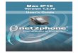 Max IP10 User’s Guide - Net2Phone · PDF fileMax IP10, Version 1.2.70 User’s Guide Page 3 Enhanced Check for Network Connectivity – This command will check for connectivity for