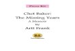 Chet Baker: The Missing Years - docshare01.docshare.tipsdocshare01.docshare.tips/files/21920/219203237.pdf · “Chet Baker: The Missing Years ... – Kansas City Jazz: From Ragtime