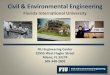 Civil & Environmental Engineering · PDF fileFIU Engineering Center 10555 West Flagler Street Miami, FL 33174 305-348-2802 Florida International University Civil & Environmental Engineering