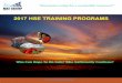 2017 HSE TRAINING PROGRAMS - MAT Group Training Programs.pdf · Payments are accepted in the form of bank check or bank transfer. ... 2017 HSE TRAINING PROGRAMS A l cass es vai abl