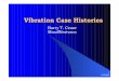 Vibration Case Histories Presentation, 091203.pdf · 9/19/2006 3 Case History#1, Excessive Vibration Of Motor EQUIPMENT: Nash 9000 series vacuum pump driven by a single reduction,