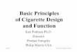Basic Principles of Cigarette Design - LSROlsro.org/presentation_files/air/m_011029/podraza_102901.pdf · PM USA Presentation to LSRO 10/29-30/01 Basic Principles of Cigarette Design
