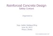 Reinforced Concrete Design - bsrm.com · PDF   Reinforced Concrete Design Safety Context Engr. Sabbir Siddique,PEng June 20, 2013 Mirpur, Dhaka Organized by