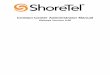 Contact Center 4.66 Administrator Guide - · PDF file• Contact Center Installation and Getting Started Guide ... 1.1 ShoreTel Contact Center Server Software ... 4.11.1 Configuring