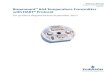 Rosemount 644 Temperature Transmitter with HART   Manual 00809-0100-4728, Rev MB July 2016 Rosemount™ 644 Temperature Transmitter with HART Protocol For