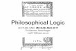 Philosophical Logic - GitHub Pagesmsteenhagen.github.io/pdf/slides-plo-01.pdf · Philosophical Logic. ... (Quine, ‘Notes on existence and necessity’ 1943) *Quine proposes, for