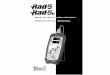 signal extractionpulse oximeters OPERATOR’S · PDF fileRad-5/5v Signal Extraction Pulse Oximeter Operator’s Manual i The Rad-5 and Rad-5v Operating Instructions intend to provide