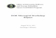 DOE Microgrid Workshop Report ... - Department of Energy Workshop Report... · Office of Electricity Delivery and Energy Reliability Smart Grid R&D Program DOE Microgrid Workshop