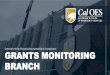 Overview of the Financial Accountability & Compliance ...temp.caloes.ca.gov/GrantsManagementSite/Documents/BSIR Grants... · Finance & Administration Deputy Director Lamoureux GRANTS