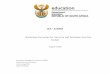 SA-SAMS - emisec.co.za Database Fun… · SA-SAMS Guidelines for using the Security and Database function module August 2009 Education Management Systems (EMS) Department of Education