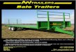 Bale Leaflet 2014 - AW Trailers Leaflet 2014.pdf · Option Extras available include :-Strap / rope box Fixed headboard 460mm (18”) high with rigid box section corner posts. free
