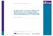 A Review of the Ethical Aspects of Corporate Governance ... · PDF fileA REVIEW OF THE ETHICAL ASPECTS OF CORPORATE GOVERNANCE REGULATION AND GUIDANCE IN THE EU Contents Page IBE Foreword
