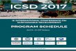 ICSD Program Schedule 2017 · PDF file10:20 Speech by Invited Speaker (Amer Bukvić) 11:00 Welcome Cocktail 11:15 Session 1 12:30 Lunch (Only for Blue, ... ICSD_Program Schedule 2017