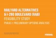 Railyard Alternatives & i-280 Boulevard (rab) Feasibility ...tjpa.org/uploads/2016/05/Item21_RAB-presentation-by-Planning.pdf · & i-280 Boulevard (rab) Feasibility Study Phase I: