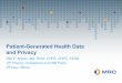 Patient-Generated Health Data and Privacyc.ymcdn.com/.../convention/2017/doc_bowen_rita_patient_gener.pdf · Rita K. Bowen, MA, RHIA, CHPS, CHPC, SSGB, VP, Privacy, Compliance and