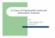 A Case of Piperacillin Induced Hemolytic ??Discovery of Drug Induced Hemolytic Anemia Continued Any reaction mixture that contained the eluate, piperacillin, and red blood cells was