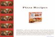 Pizza Recipes - LadyWeb's Free Custom Designed Vintage ... · PDF filePizza Recipes Legal Notice:- While every attempt has been made to verify the information provided in this recipe