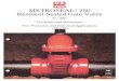 METROSEAL 250 Resilient Seated Gate Valve - uspvh. · PDF fileseals, and number of turns ... The ductile iron METROSEAL ® 250 Resilient Seated Gate valve represents a combination