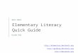 Elementary Literacy Curriculum Guideelementary.dmschools.org/.../3/6/0/...guide_17-18.docx  · Web viewStudents will clap the word to determine the number ... to determine instructional