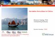Variable Annuities in China -  · PDF fileAgenda Joint IACA, IAAHS and PBSS Colloquium in Hong Kong   How was variable annuity introduced into China?