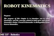 ROBOTICS An Introduction - Educating Global Leadersered/ME537/PowerPoint/Ch3.pdf · Hartenberg, "A Kinematic Notation for Lower -Pair Mechanisms Based on Matrices," J. of Applied