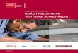 Automotive Global Automotive Warranty Survey Report - · PDF fileGlobal Automotive Warranty Survey Report Commercial Services | Automotive Survey Report Partner organizations. 