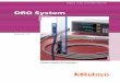 DRO System -   DRO System Ultra Psrecision Manufacture Eleven Meters Underground Mitutoyo Kiyohara Plant, which is a factory exclusively for the production of Linear