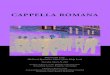 CAPPELLA ROMANA · PDF file3 From Jerusalem to Constantinople: Byzantine Music for St. Catherine and Epiphany II. From the Services of Theophany Kontakion of Theophany: St. Romanos