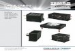 CAB & CARGO HEATER - Phillips & Temro Industries · PDF fileBENEFITS • Compact design to allow for a wide variety of placement options • Isolated, more efficient air flow prevents