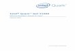 Software Developer’s Manual for Linux* - Intel · PDF file4.0 Intel® Quark™ SoC X1000 Drivers ... 4.4 USB Device Interface Driver ... Software for Linux* kernel 3.14 with Quark