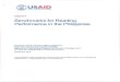 EdData II Benchmarks for Reading Performance in the ...pdf.usaid.gov/pdf_docs/PBAAF447.pdf · regional mother tongues: llokano, Hiligaynon, Sinubuanong Binisaya (Cebuano), and Maguindanaoan