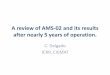 A review of AMS-02 and its results after nearly 5 years of ... · PDF fileA review of AMS-02 and its results after nearly 5 years of operation. C. Delgado ICRR, CIEMAT