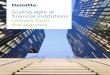 Scaling agile at financial institutions: Lessons from the ... · PDF fileScaling agile at financial institutions Lessons from the trenches 1 Agile approaches to meeting new challenges