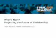 What’s Next? Projecting the Future of Variable PayWhat’s Next? Projecting the Future of Variable Pay Ken Abosch, Hewitt Associates LLC ... · 2010-12-6