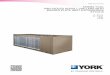MODEL YCAL AIR-COOLED SCROLL CHILLERS WITH BRAZED · PDF fileform 150.67-eg1(915) model ycal air-cooled scroll chillers with brazed plate heat exchangers style b 15 – 65 ton 53 –
