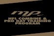 nfl combine & pro day training program - MJPmichaeljohnsonperformance.com/wp-content/uploads/2015/12/Michael... · there is . no other. nfl combine & pro day training program . designed