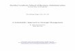 Darden Graduate School of Business Administration ... · PDF fileDarden Graduate School of Business Administration University of Virginia Working Paper No. 01-02 A Stakeholder Approach