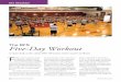 Five-Day Workout - Fitness Equipment Training · PDF file40 | BIGGER FASTER STRONGER MARCH/APRIL 2009 The BFS Five-Day Workout BFS PROGRAM A closer look at the classic BFS oﬀ -season