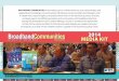 2014 MEDIA KIT - Broadband Communities · PDF file2014 MEDIA KIT PRINT • ONLINE ... Broadband Communities Magazine (BBC) is the only publication ... Knowledge Management, Animation