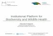 Institutional Platform for Biodiversity and Wildlife · PDF file5/11/2017 · ~ 3.000 layers - IBGE, INDE, EMBRAPA, INPE, CHIRPS (GPM-NASA/JAXA), WORLDCLIM Preprocessing and structuring
