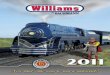 Williams 2011 Catalog - Bachmann Trains - Model · PDF filediesel locomotive, snap-fit roadbed track, ... Item No. 22709 • Standard Pack: 1 • $139.95 •6 wheel power trucks with
