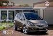 New Meriva 11Ed2 - Vauxhall Motors · PDF fileNew Meriva offers generous luggage space – as much as 1496 litres maximum, and 397 litres even in the five-seater configuration. But