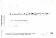 Shorting Home Equity Mezzanine Tranches - · PDF fileShorting Home Equity Mezzanine Tranches ... a subsidiary of Deutsche Bank AG, conducts Deutsche Bank investment banking and 