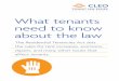 What tenants need to know · PDF filewhat tenants need to know about the law KEY POINT 1 The Residential Tenancies Act (RTA) became law in Ontario on January 31, 2007. It replaced