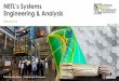 NETL’s Systems Engineering & Analysis Library/Events/2017/ucfe/5-16-1120-NETL-s... · 3 Vision Systems Engineering & Analysis Vision Systems Engineering & Analysis vision is •